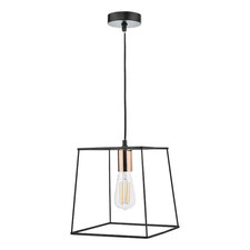 DAR 1 LIGHT TOW0122 WISIOREK MATOWY CZARNY Z MIEDZIĄ FABRYCZNIE NOWY