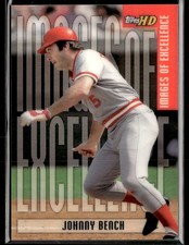 2001 Topps HD #IE8 Johnny Bench Images of Excellence Reds 3303I