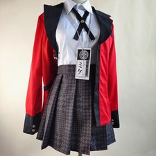 Anime Kakegurui Jabami Yumeko Halloween Fiesta Juegos con disfraces Conjunto completo de ropa