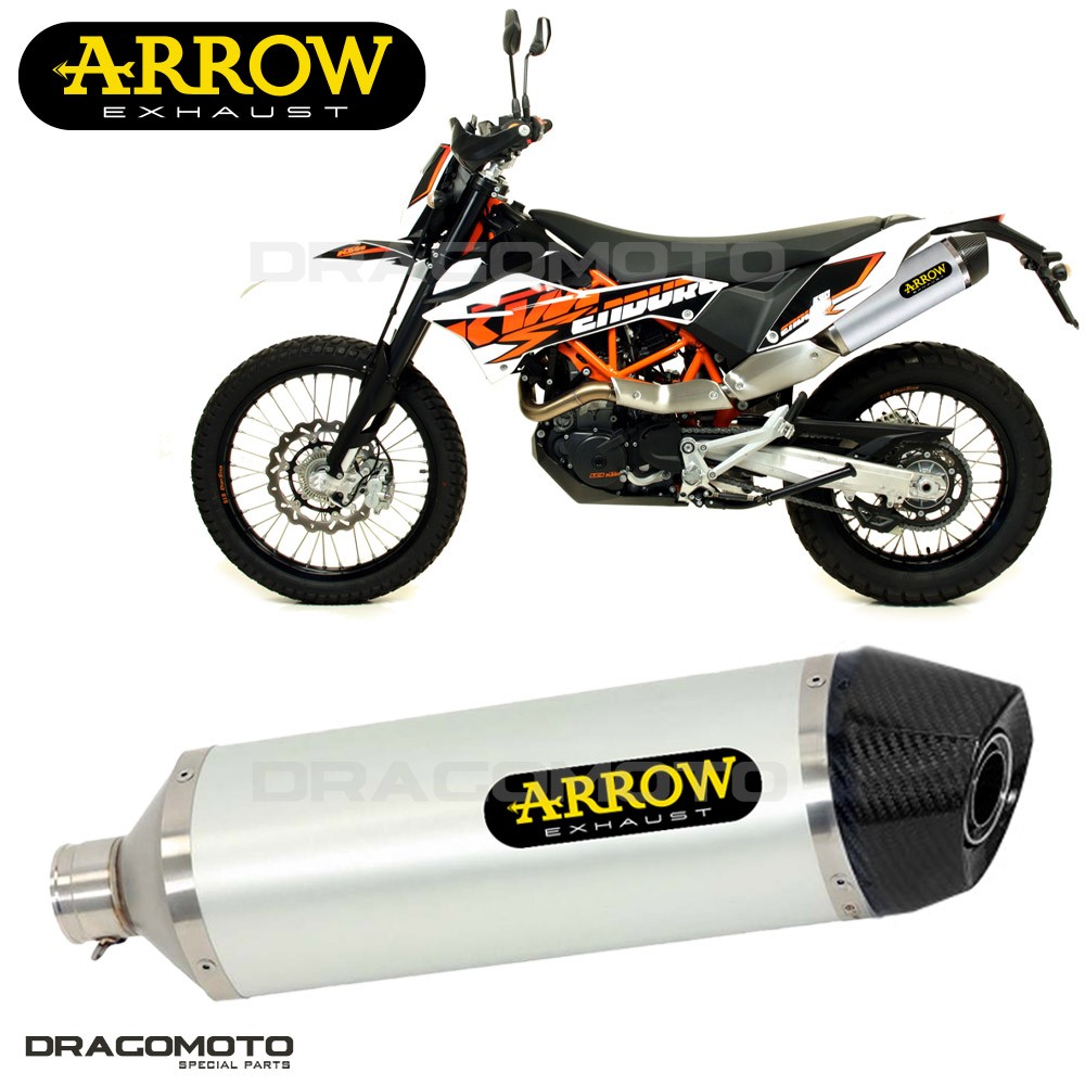 Silencieux KTM 690 Enduro R Arrow alu Race-Tech pour un gain de puissance