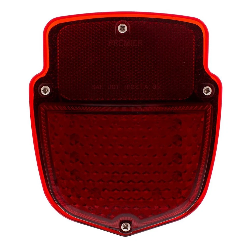 United Pacific 110759 53-56 Fits Ford LED Tail Light, Black, LH - Image 2 of 4