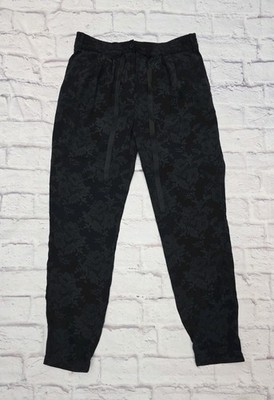 Tibi New York Drawstring Pants Sz 6(28x26) Black Floral Print Viscose Dress