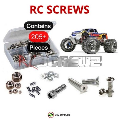 RCScrewZ Stainless Screw Kit tra016 for Traxxas T-Maxx 3.3 1/10 Nitro 4907 | KIT