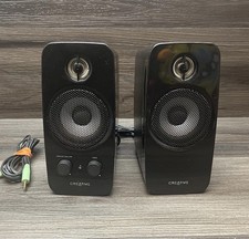 Creative Labs Inspire T10 PC Speaker - Black A/C Adapter included 