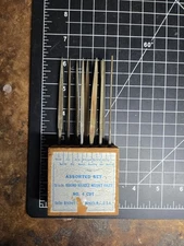 vtg heller brothers needle files set lot jewelers bench watchmaker