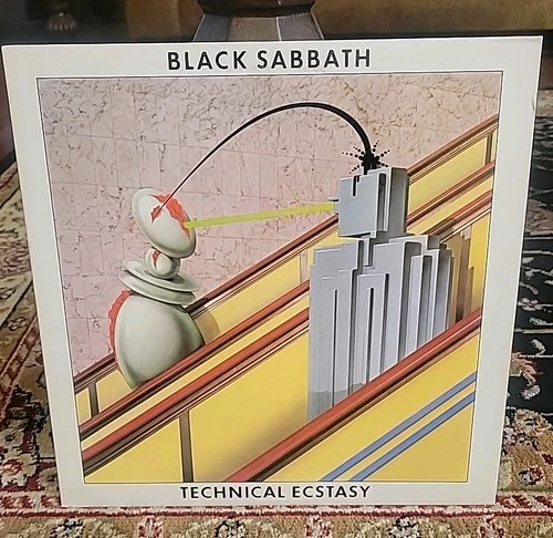 BLACK SABBATH TECHNICAL ECSTASY ORIG 1976 LP WARNER BROS OZZY OSBOURNE