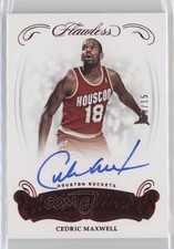 2017-18 Panini Flawless Excellence Signatures Ruby 8/15 Cedric Maxwell Auto 0u0w