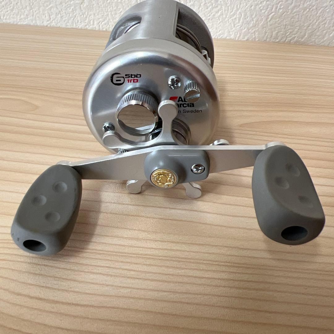 Abu Garcia Ambassadeur Silver Max 3600 Baitcasting Reel One Piece Aluminum  Frame | eBay