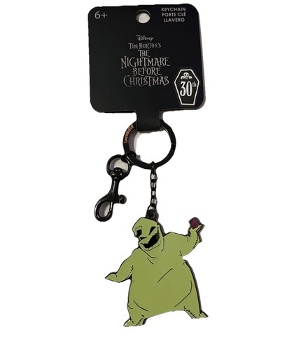 ✨New✨ Loungefly Disney Oogie Boogie Glow In the Dark Enamel Keychain
