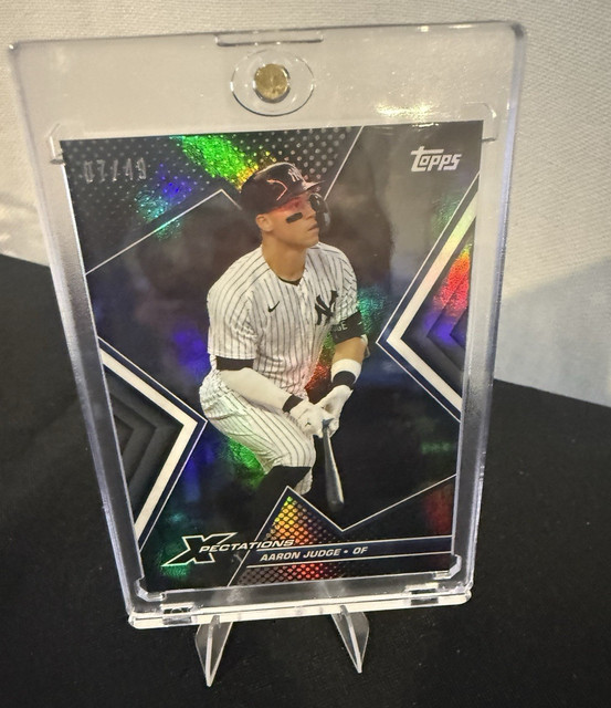 Topps 2023 Xpectations Aaron Judge Yankees Foil #36 /49 CHASE PACK! PLEASE READ
