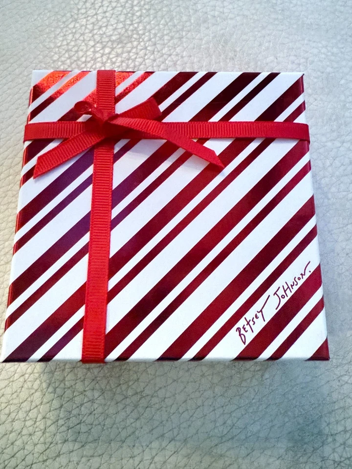 Nuevo en caja Broche de Reno Betsey Johnson Navidad Prendedor Rudolph Foto 4 de 4