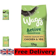 Active Goodness Complete Dry Adult Dog Food Chicken & Veg 12kg - For All Acti... 1.66 per kilo