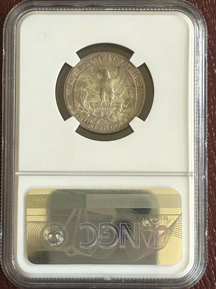 Moneda colección magnífica pieza 1941 Washington Quarter 25C NGC MS66 | Foto 2 de 4