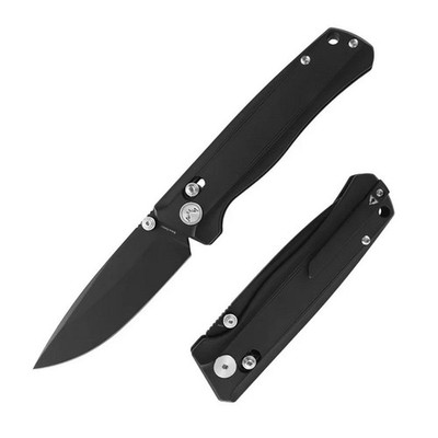 CMB Made Knives Braveman Axis Lock Folding Blade Black PVD Coated - CMB-17B