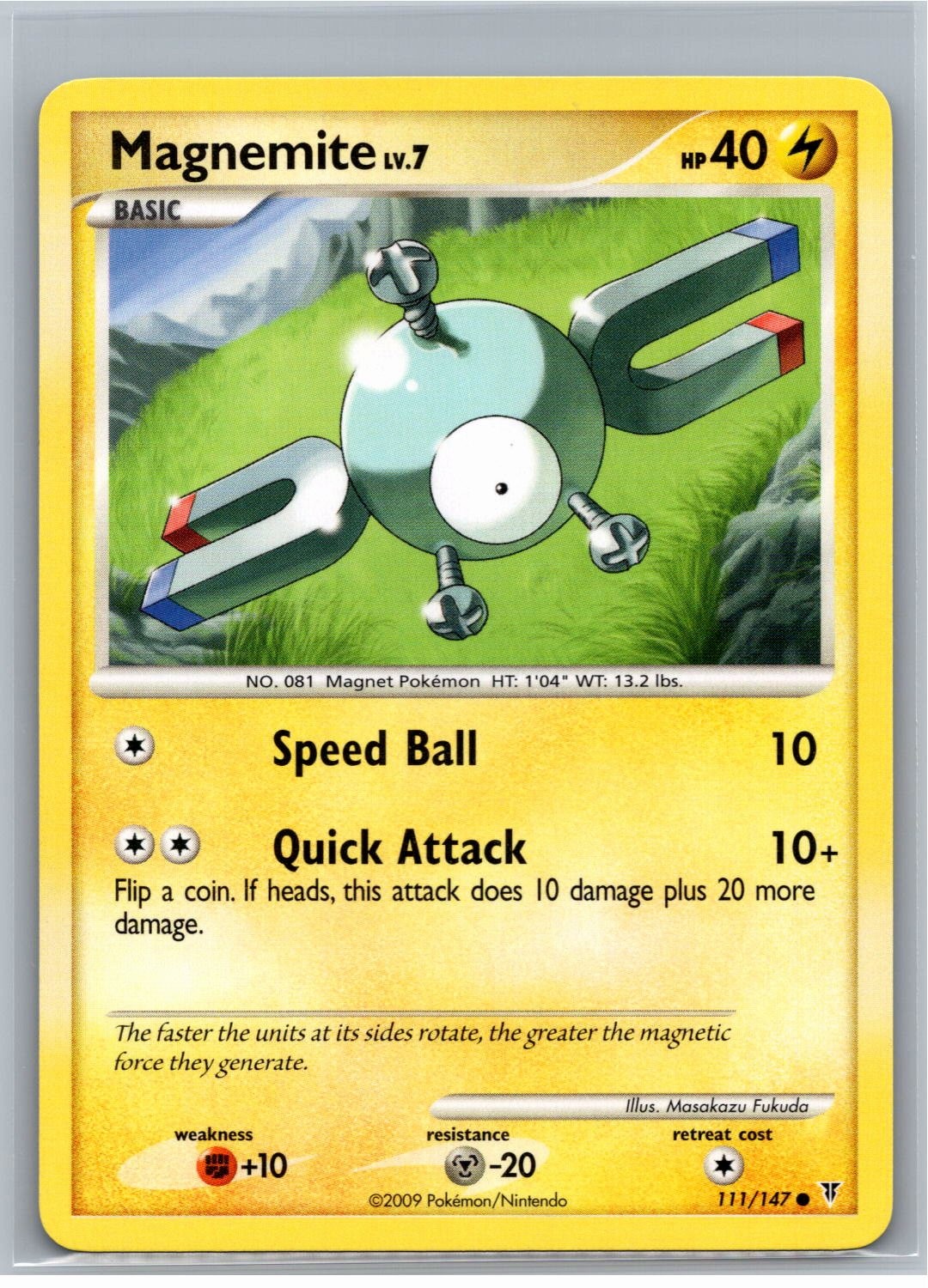 Magnemite Common Supreme Victors 111 NM