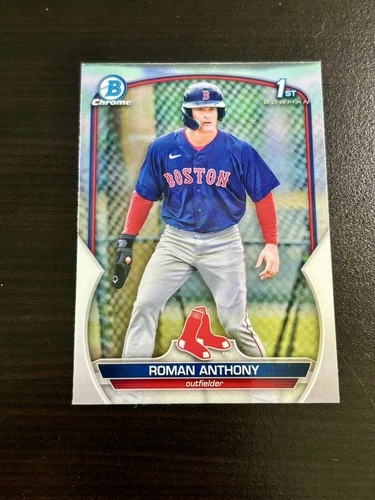 2023 Bowman Chrome 1st Prospects Roman Anthony #BCP-71 (RC) Red Sox