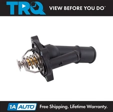 TRQ Thermostat with Housing Assembly Fits 2012-2018 Ford Focus
