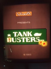 vintage " TANK BUSTERS " arcade pcb org. TEHKAN ,bez jammy,