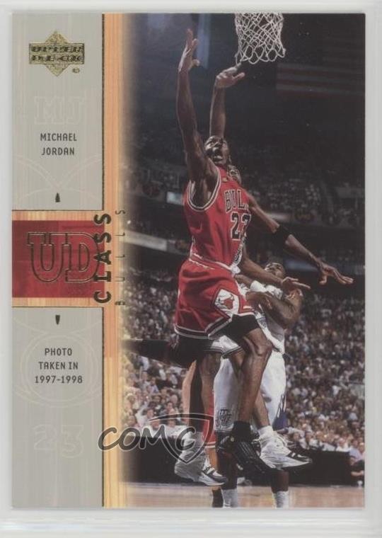 2001-02 Upper Deck UD Class Michael Jordan #C1 HOF 4bo