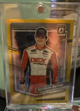 Harrison Burton 2024 Donruss #67   Optic Gold #3/10 NASCAR Racing