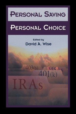 David Wise Personal Saving, Personal Choice (Taschenbuch) (US IMPORT)