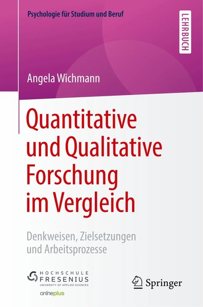Quantitative Und Qualitative Forschung Im Vergleich | Angela Wichmann | Deutsch-image