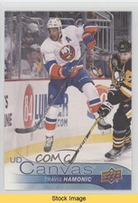 2016-17 Upper Deck UD Canvas Travis Hamonic #C174 READ x8s