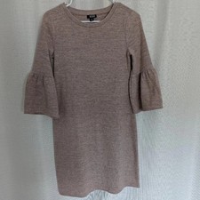 4/$20 A.n.a Sweater Dress Bell Sleeves XS Dusty Pink soft girl feminine romantic