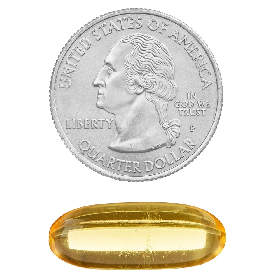 Spring Valley Omega-3 from Fish Oil Softgels for Heart Health, 1000 mg, 60 Count - Image 3 of 4