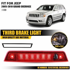For Jeep Grand Cherokee 0510 Rear 3rd Brake Led Light Assemblies 55157397ad Usa