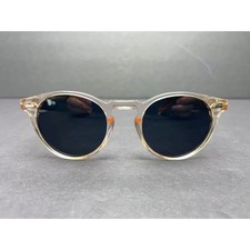 Carfia CA5288 Sunglasses Transparent Champagne Polarized Round Retro 48-22-145