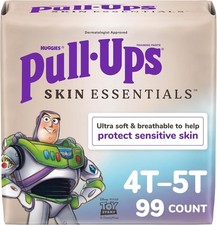 Pull-Ups Boys' Skin Essentials Potty Training Pants 4T-5T- 99 COUNT 