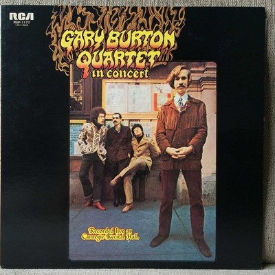 Gary Burton Quartet - Gary Burton Quartet In Co (Vinyl LP - 1976 - JP - Reissue)