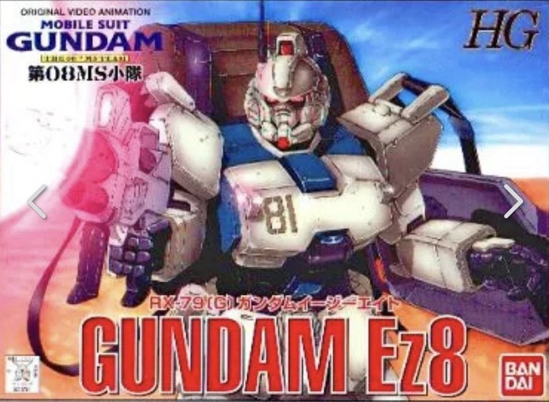 Gunpla 1/144 HG Gundam Ez8 RX-79 "Mobile Suit Gundam: The 08th MS Team"
