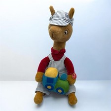 Cuddle Barn Llama Llama Choo-Choo musical animated plush toy song dance 13"