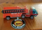 Hot Wheels Red Line Heavyweights Fire Engine Truck Red