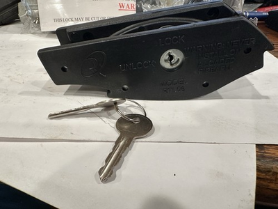 #ad Rifle gun Shotgun Trigger Lock Regal Model RTL06 brand new sealed in packaging $4.00