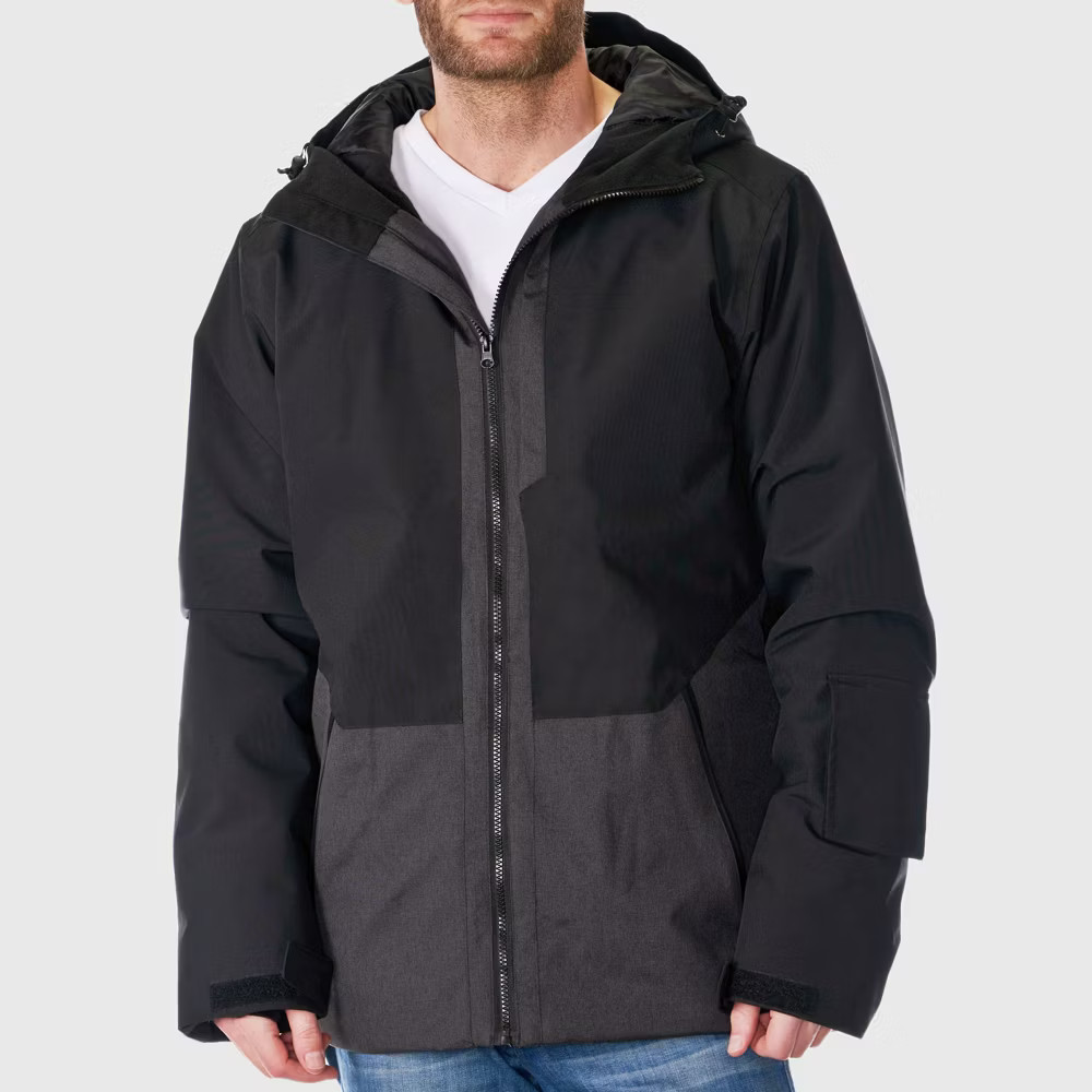 Alpine Swiss Mens Waterproof Ski Jacket Hooded Snowboarding Coat Warm 15090₽