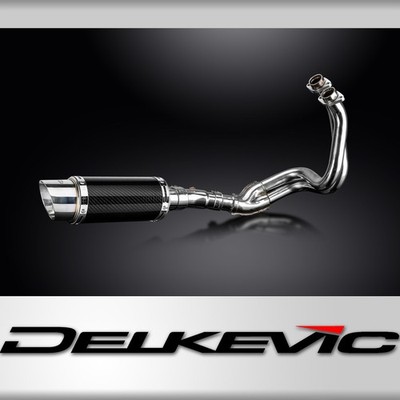 Kawasaki Ninja 650 2017-2021 Auspuff 2-1 komplett 200mm rund Carbon Spur