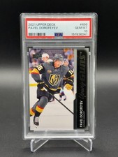 Upper Deck 2021-22 Series 2 Young Guns Pavel Dorofeyev #496 PSA 10 RC