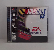 NASCAR 98 Sony PlayStation 1 PS1 - Black Label Complete CIB Tested EA Sports