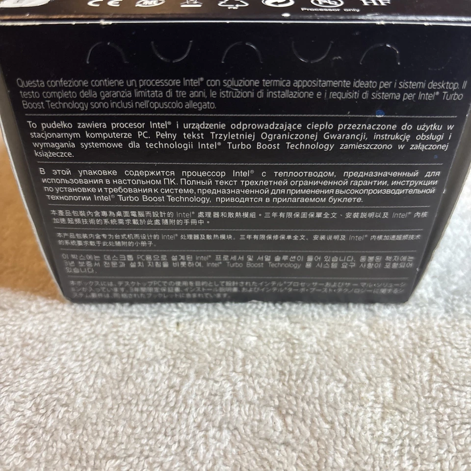 Intel core i5-2500k LGA1155 processor NEW - Image 3 of 4