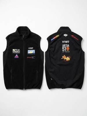 Women Vist Vest Black Polyamide S-M