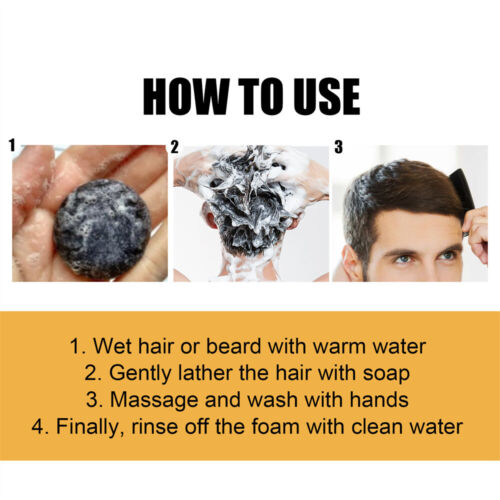Spartan Gray Hair Reverse Bar Mane Gray Reverse Bar Hair Darken Bar Soap 50G - Picture 9 of 18