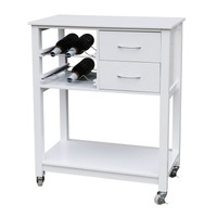 Kitchen Trolley White Veener Finish Mdf Top And Drawer Pinewood Legs And Frame Kitchen Trolley White Veener Finish Mdf Top And Drawer Pinewood Legs And Frame