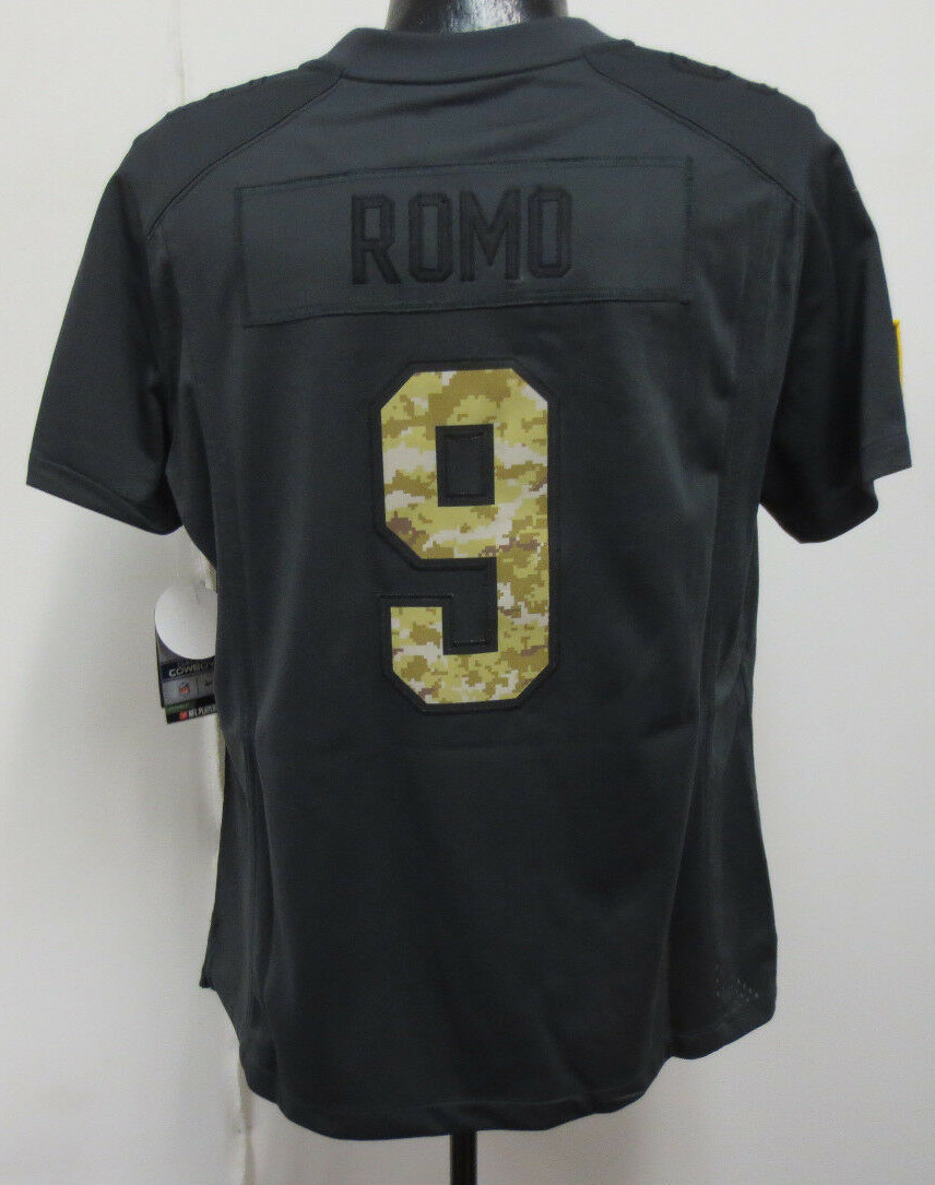 tony romo salute to service jersey