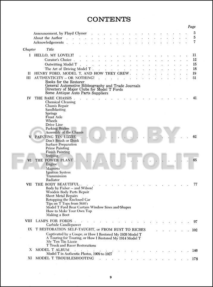 Книга реставрации Model T Ford 150 фотографий и верхняя работа - Изображение 2 из 2