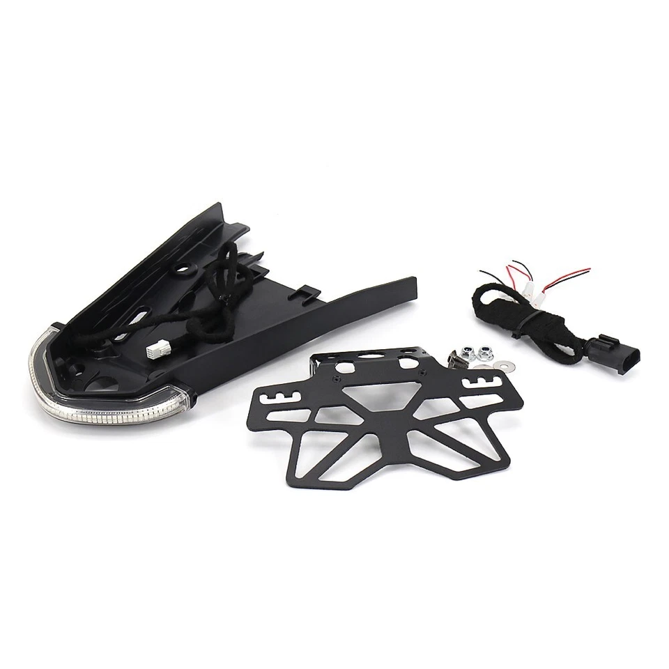 Soporte de matrícula de luces LED traseras individuales giro trasero para BMW R Nine T RNineT Foto 3 de 4