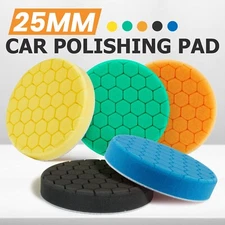 5/6/7 Inch Hex Logic Foam Polishing Sponge Pads Buffing Pad Look & Loop Design