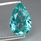 1.71  CTS 9x6mm WOUNDERFULFIRE SPARKLING NATURAL BLUE APATITE LOOSE STONE
